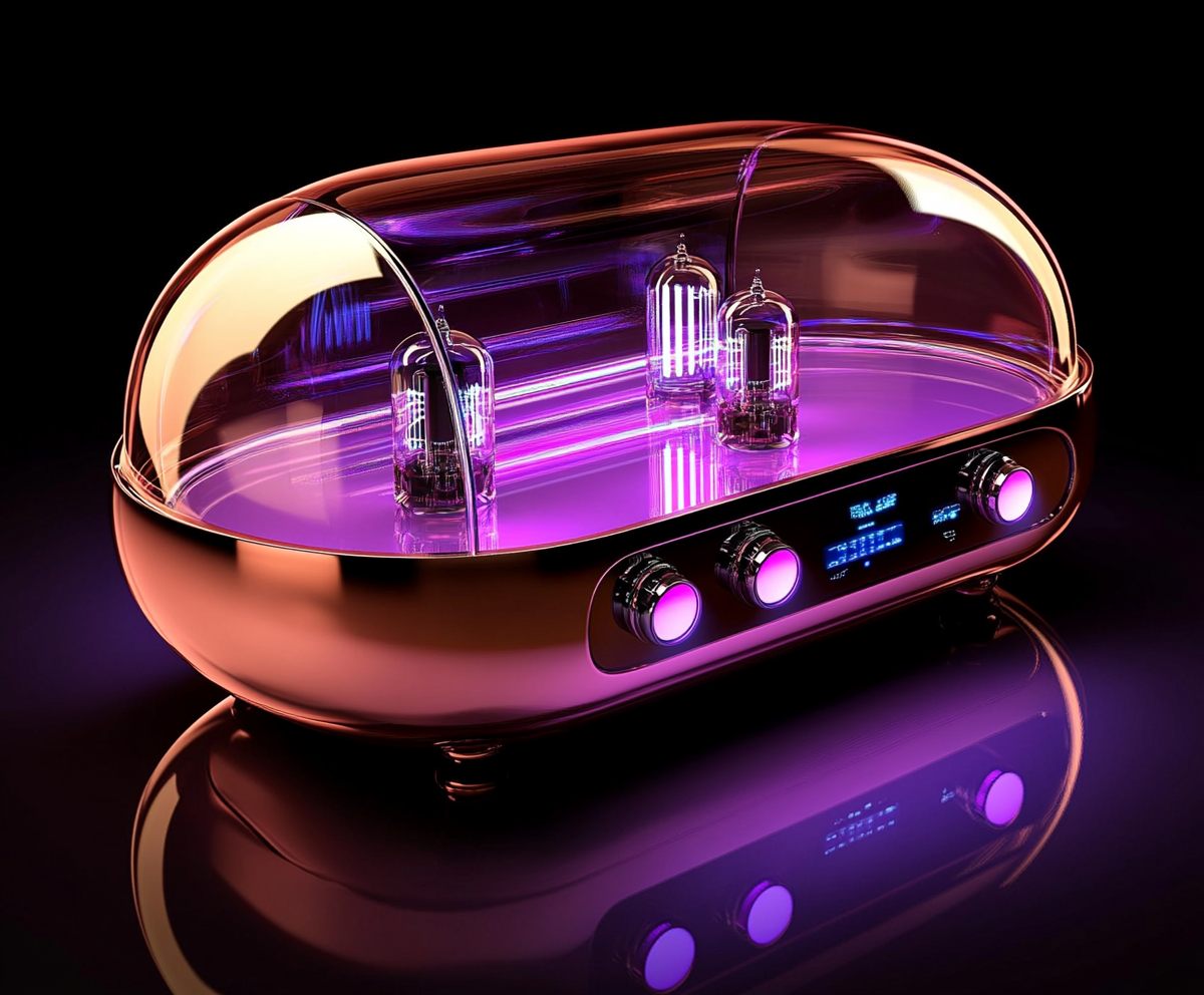 Le plus récent 6j1 Tube Preampli Amplificateur Carte Pré-ampli Casque Ampli 6j1 Valve Préampli