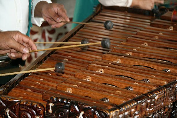 "hands of a marimba players at an outdoor gig in antigua, guatemala. similar:"